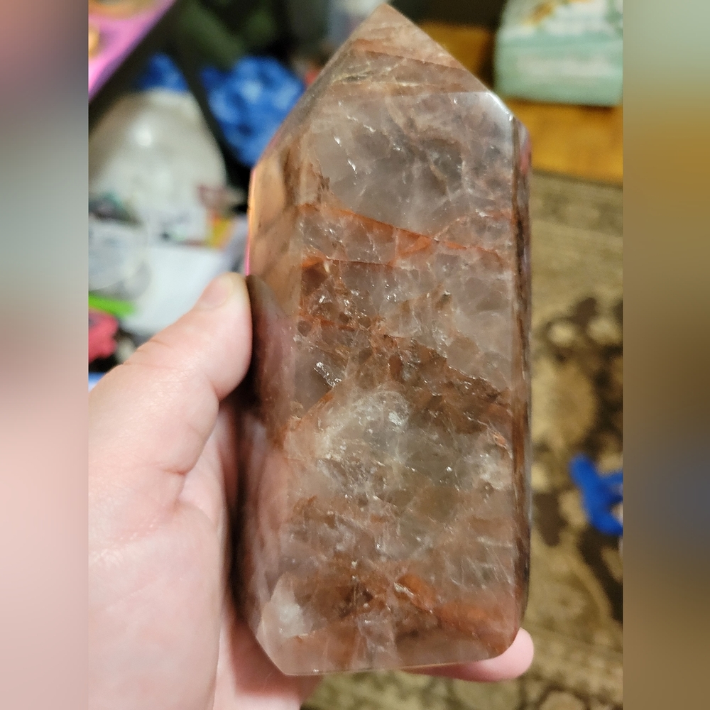 Fire quartz tower